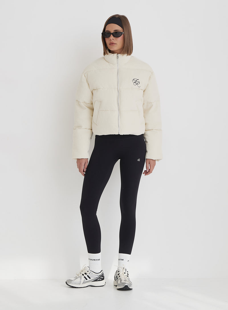 Cream Corduroy Jacket- Arna