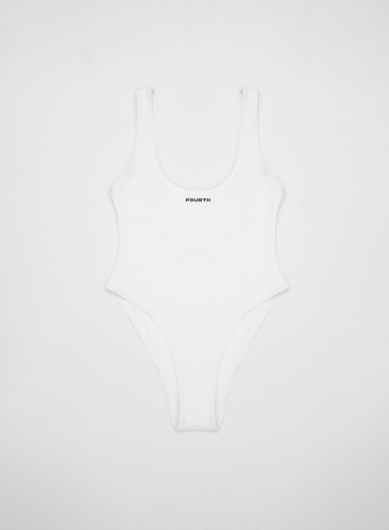 White Fourth Branded Swimsuit- Reserve