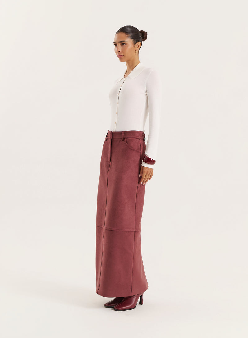 Off White Lightweight Knitted Button Down Top- Joely