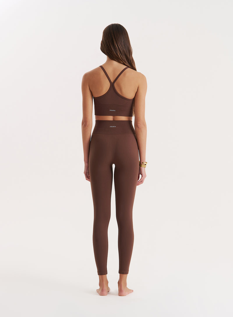 Chocolate Sculpting Seamless Gym Leggings- Tyler