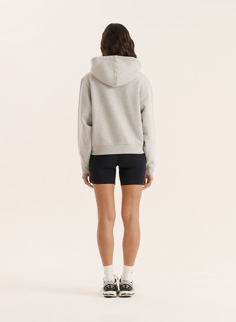 Grey Fourth Branded Zip Hoodie- Sienna