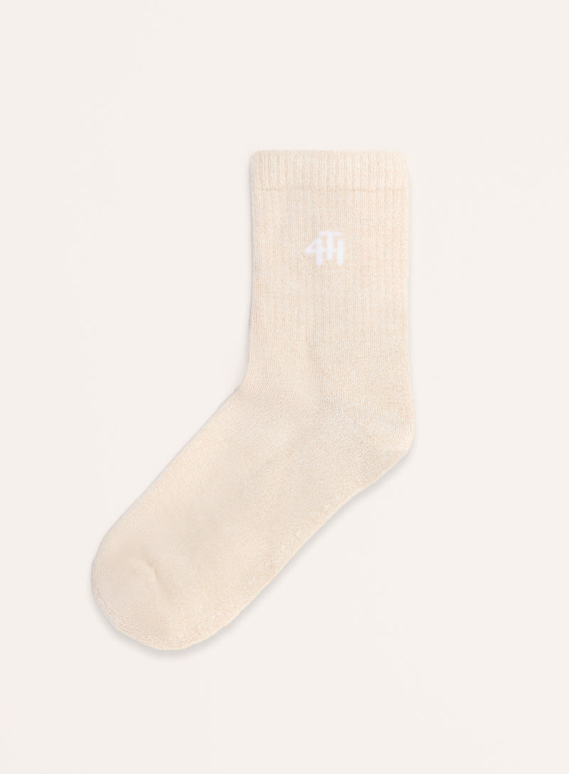Chocolate And Beige Multipack 4th Branded Socks