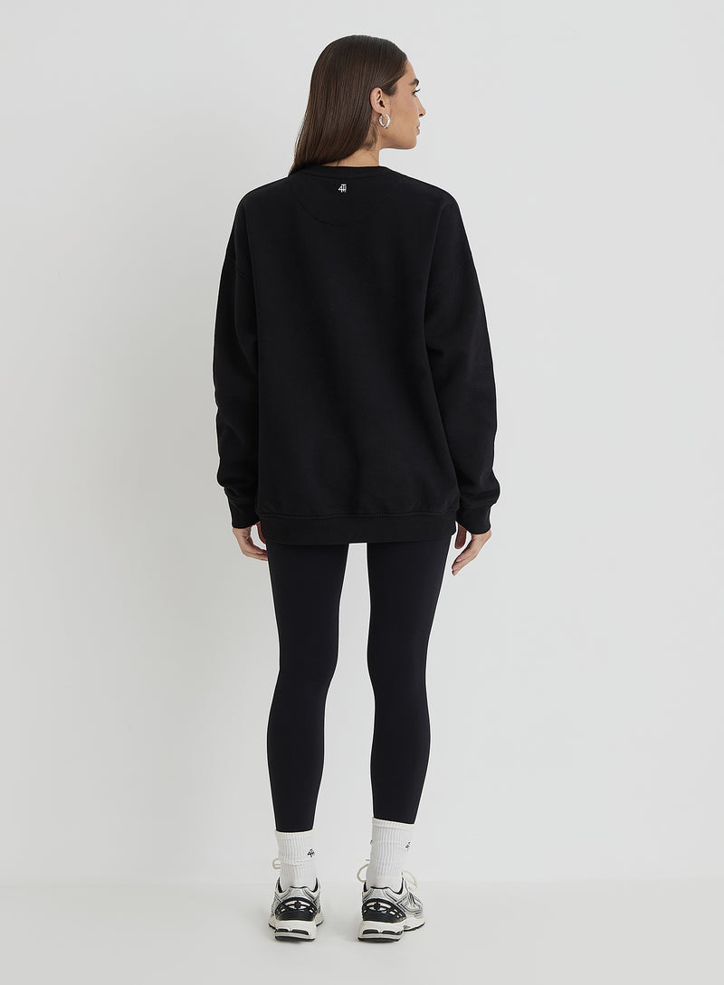 Washed Black Fourth Studio Oversized Sweatshirt - Gigi