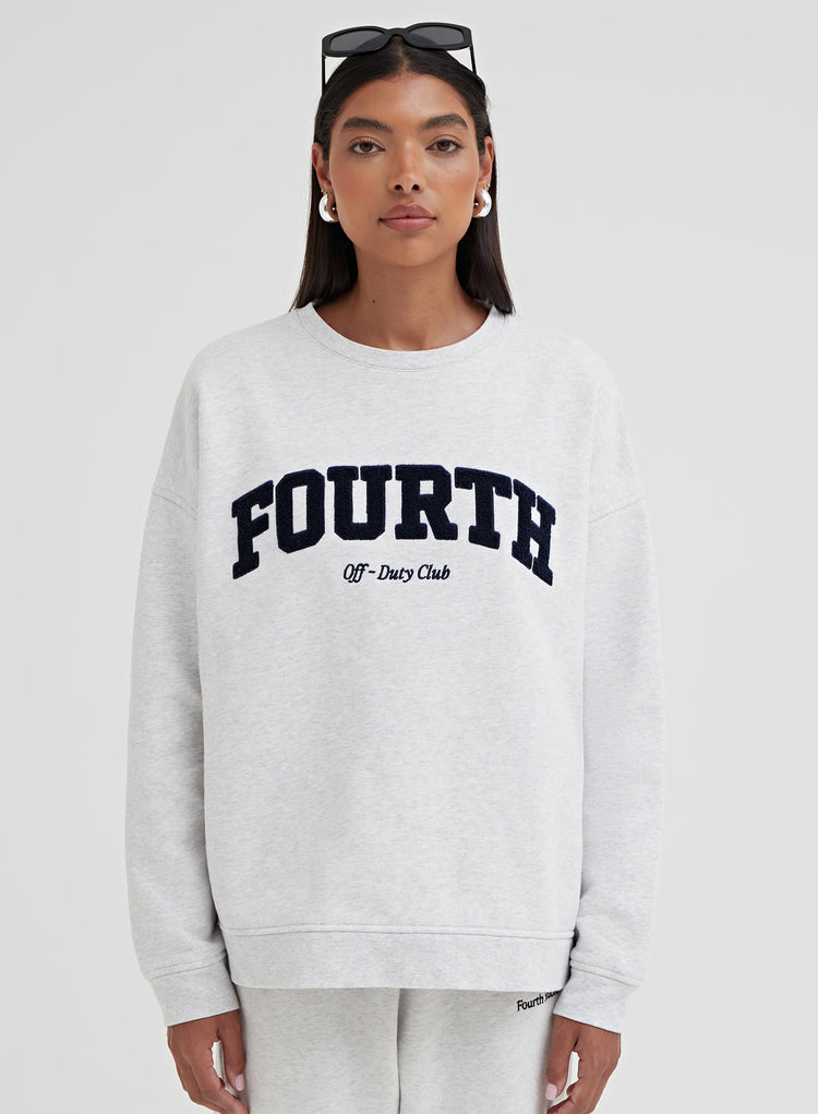 Grey Fourth Studio Oversized Sweatshirt - Ferne