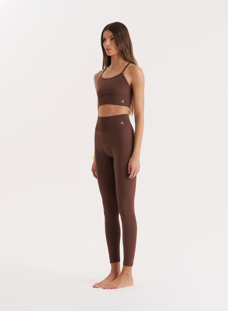 Chocolate Sculpting Seamless Gym Leggings- Tyler