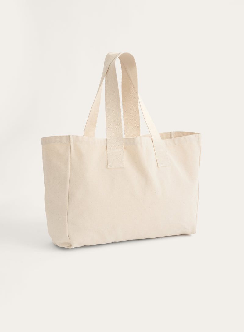 Cream Sports Club Tote Bag