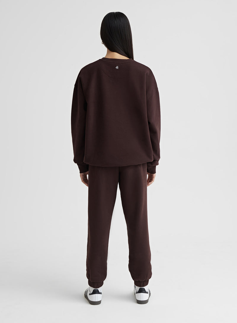 Espresso Fourth Studio Oversized Sweatshirt – Sera