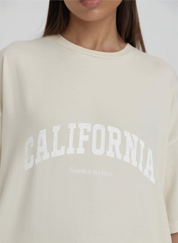 Yellow California T-Shirt- Peri